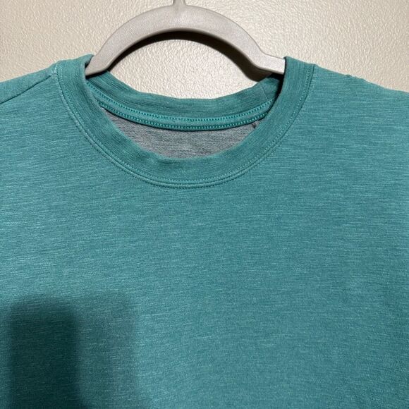 Lululemon Roll Out Crew Short Sleeve teal size large - Picture 4 of 6